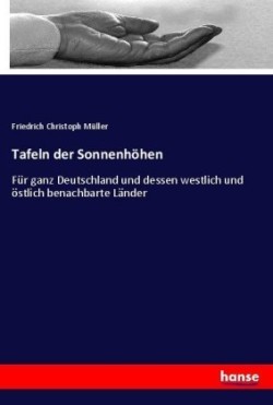 Tafeln der Sonnenhöhen