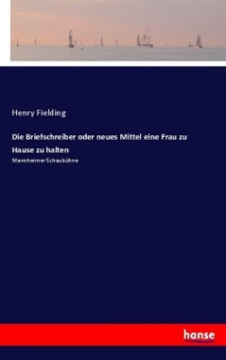 Briefschreiber oder neues Mittel eine Frau zu Hause zu halten