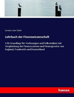 Lehrbuch der Finanzwissenschaft