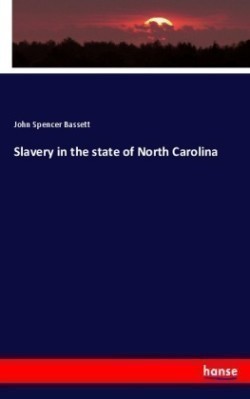 Slavery in the state of North Carolina