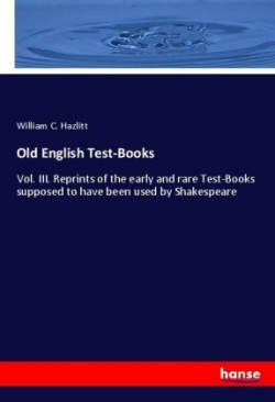 Old English Test-Books