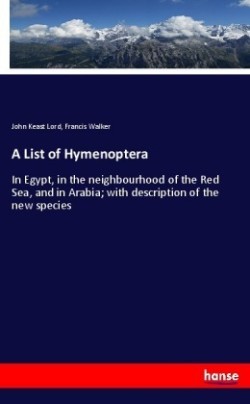 List of Hymenoptera