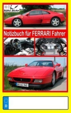 Notizbuch für Ferrari-Fahrer