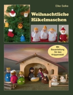 Weihnachtliche Hakelmaschen
