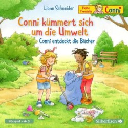 Conni kümmert sich um die Umwelt / Conni entdeckt die Bücher (Meine Freundin Conni - ab 3), 1 Audio-CD