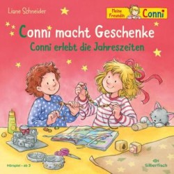 Conni macht Geschenke / Conni erlebt die Jahreszeiten, 1 Audio-CD