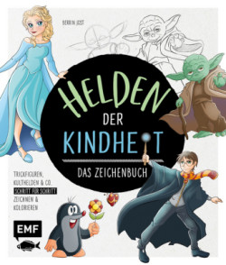 Helden der Kindheit - Das Zeichenbuch