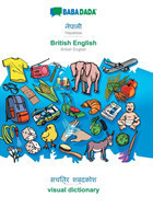 BABADADA, Nepalese (in devanagari script) - British English, visual dictionary (in devanagari script) - visual dictionary