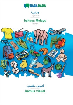 BABADADA, Algerian (in arabic script) - bahasa Melayu, visual dictionary (in arabic script) - kamus visual