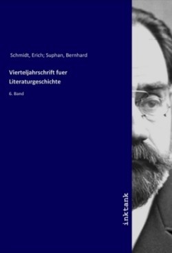 Vierteljahrschrift fuer Literaturgeschichte