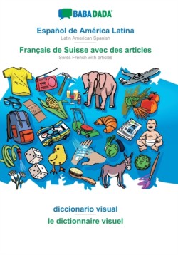 Español de América Latina - Français de Suisse avec des articles, diccionario visual