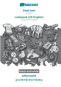 BABADADA black-and-white, Eesti keel - Leetspeak (US English), piltsõnastik - p1c70r14l d1c710n4ry