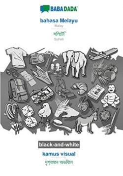 BABADADA black-and-white, bahasa Melayu - Sylheti (in bengali script), kamus visual - visual dictionary (in bengali script)