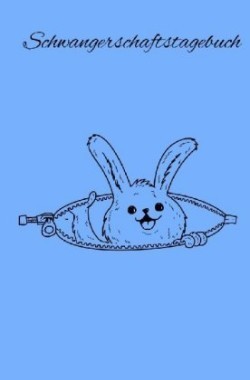 Schwangerschaftstagebuch Ein kleiner Hase wächst heran Mutter Notizbuch und Baby Journal liniertes Notizbuch