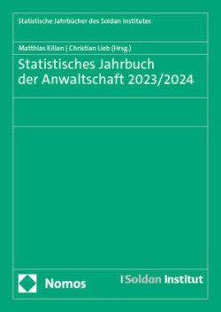 Statistisches Jahrbuch der Anwaltschaft 2023/2024