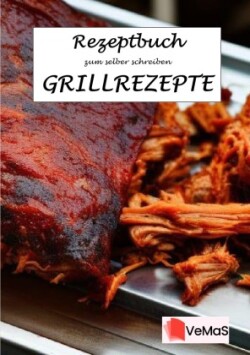 Rezeptbuch zu selber schreiben - Grillrezepte Motiv Pulled Pork 1