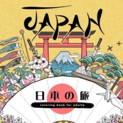 Japan Coloring Book for Adults