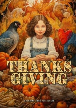 Thanksgiving Coloring Book for Adults