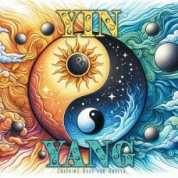 Yin and Yang Coloring Book for Adults