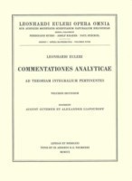 Commentationes analyticae ad calculum variationum pertinentes