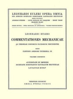 Commentationes mechanicae ad theoriam corporum fluidorum pertinentes 2nd part