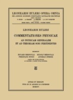 Commentationes Physicae Ad Physicam Generalem et ad Theoriam Soni Pertinentes