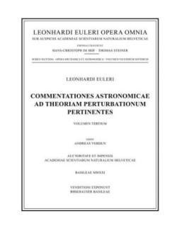 Commentationes astronomicae ad theoriam perturbationum pertinentes 3rd part