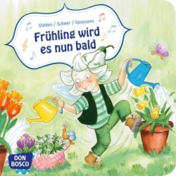 Frühling wird es nun bald. Mini-Bilderbuch