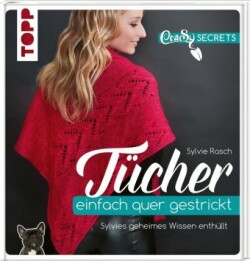 CraSy Secrets - Tücher einfach quer gestrickt.