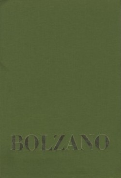 Bernard Bolzano Gesamtausgabe, Bd. Reihe IV: Dokumente. Band 1,1, Bernard Bolzano Gesamtausgabe / Reihe IV: Dokumente. Band 1,1: Bildnisse Bolzanos