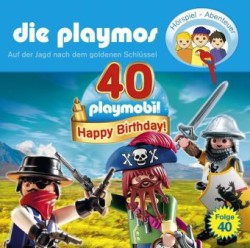 Die Playmos - Auf der Jagd nach dem goldenen Schlüssel, 1 Audio-CD