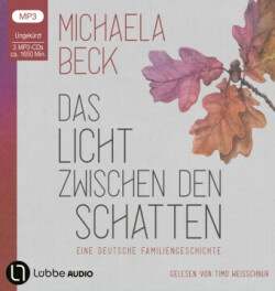 Das Licht zwischen den Schatten, 4 Audio-CD, 4 MP3