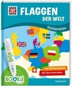 BOOKii - Was ist was - Flaggen der Welt Stickeratlas