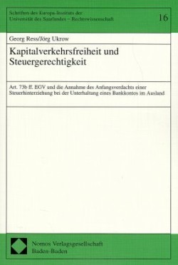 Kapitalverkehrsfreiheit und Steuergerechtigkeit