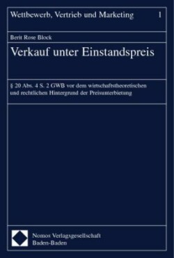 Verkauf unter Einstandspreis