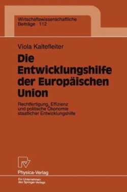 Die Entwicklungshilfe der Europäischen Union