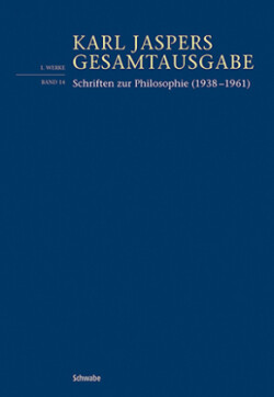 Schriften zur Philosophie (1938-1961)