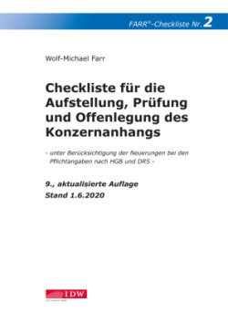 Farr, Checkliste 2 (Konzernanhang), 9. Aufl.