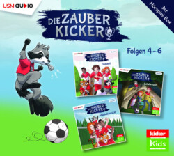 Die Zauberkicker Hörbox Folgen 4-6 (3 Audio CDs), 3 Audio-CD