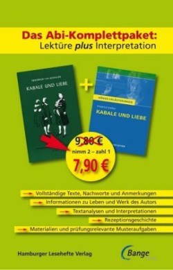 Das Abi-Komplettpaket: Lektüre plus Interpretation - Kabale und Liebe