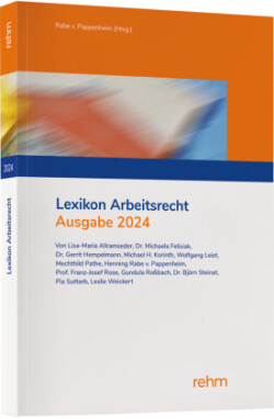 Lexikon Arbeitsrecht 2024