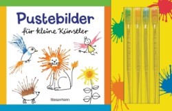 Pustebilder für kleine Künstler, m. 4 Pipetten