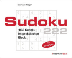 Sudokublock 222 (5 Exemplare à 2,99 EUR)
