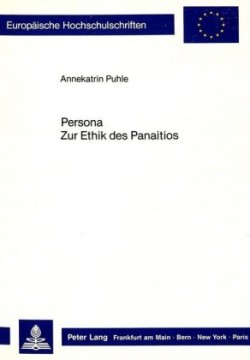 Persona. Zur Ethik Des Panaitios