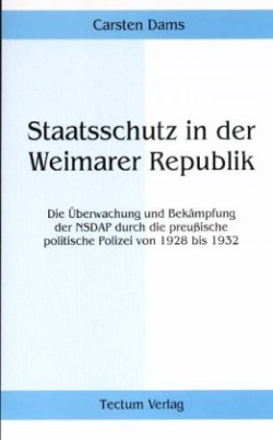 Staatsschutz in der Weimarer Republik