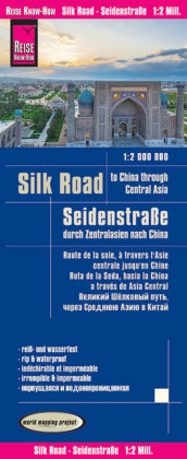 Silk Road  (1:2,000,000)- Through Central Asia to China