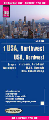 USA 1 Northwest (1:750.000)