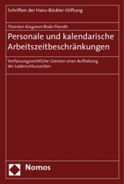 Personale und kalendarische Arbeitszeitbeschränkungen