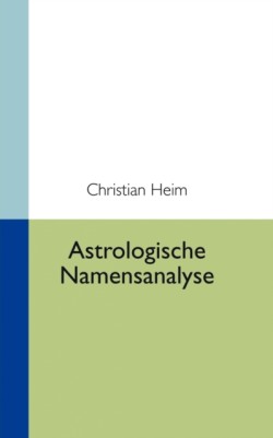 Astrologische Namensanalyse