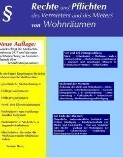 Rechte und Pflichten des Vermieters und des Mieters von Wohnraumen